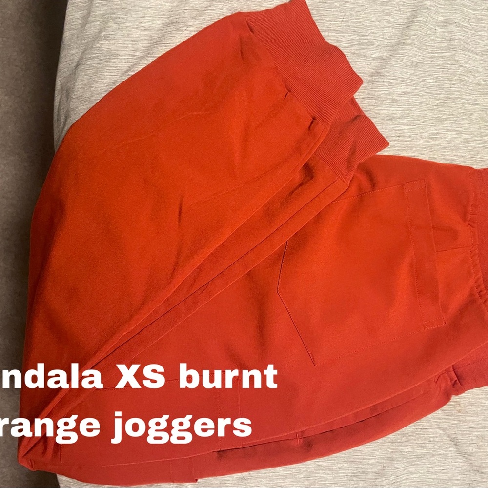 Burnt Orange Joggers